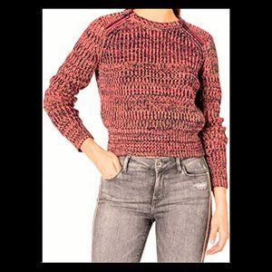 525 America Crop Knit Sweater
